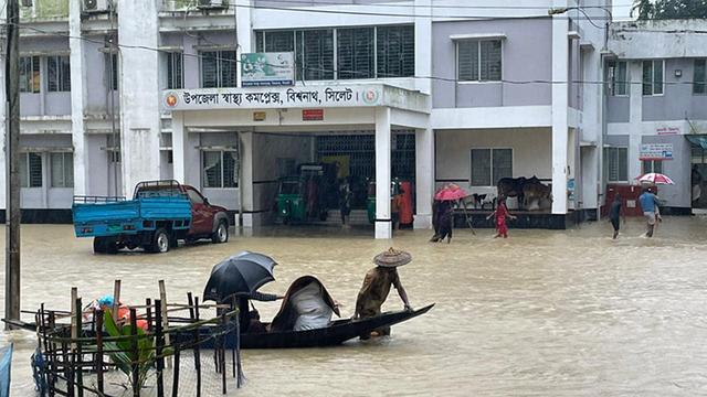 সিলেট অঞ্চলে বন্যা, স্থগিত এসএসসি পরীক্ষা