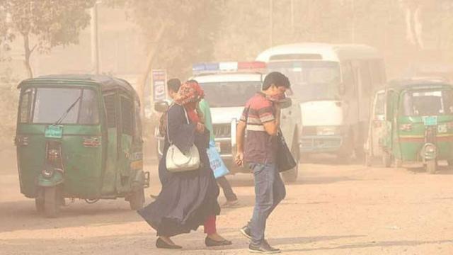 আজও বায়ু দূষণের শীর্ষে ঢাকা