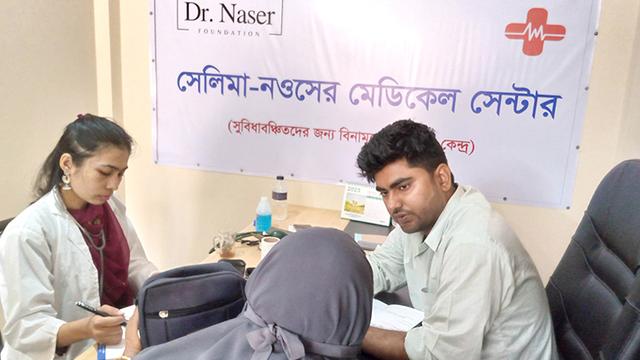 কুমারখালীতে বিনামূল্যে মেডিকেল ক্যাম্প