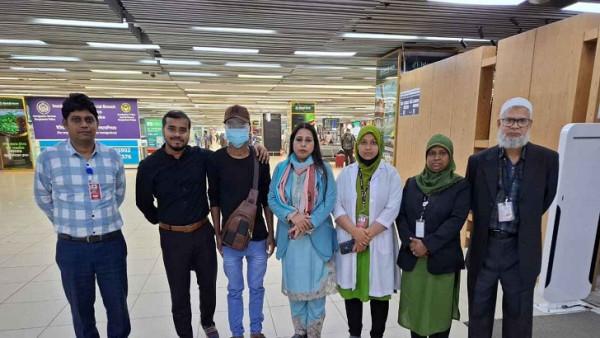 মুখমণ্ডল হারানো খোকনকে উন্নত চিকিৎসার জন্য রাশিয়ায় পাঠানো হল