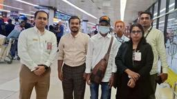 মুখে প্রথম ধাপের সফল অস্ত্রোপচার শেষে দেশে ফিরলেন খোকন
