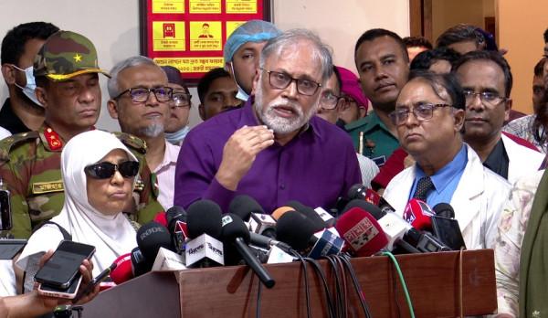 আহতদের চিকিৎসায় আজ রাতেই ঢাকায় আসছে সিঙ্গাপুরের চিকিৎসক দল