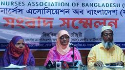 আট দফা দাবি আদায়ে ন্যাবের সংবাদ সম্মেলন, দাবি মানা না হলে কঠোর কর্মসূচির হুশিয়ারি