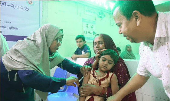 ৬ মাসে বিশ্বে হামের রোগী সবচেয়ে বেশি বাংলাদেশে