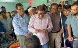 সাতক্ষীরায় হঠাৎ হাসপাতাল পরিদর্শনে স্বাস্থ্যমন্ত্রী, দুই চিকিৎসক বরখাস্ত
