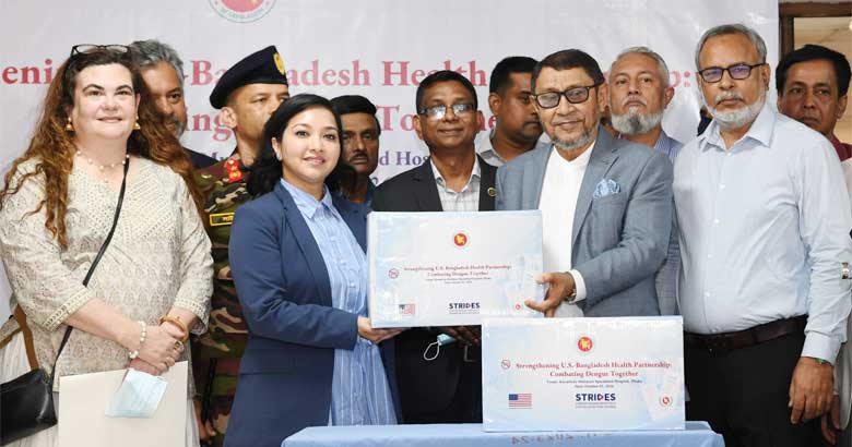 ডেঙ্গু মোকাবিলায় বাংলাদেশকে ৫ লাখ টেস্ট কিট দিল যুক্তরাষ্ট্র