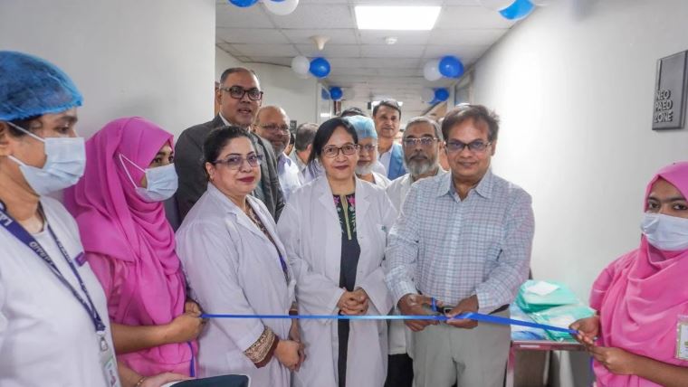শিশু স্বাস্থ্যসেবায় ল্যাবএইড স্পেশালাইজড হাসপাতালে নিও-পেড জোন
