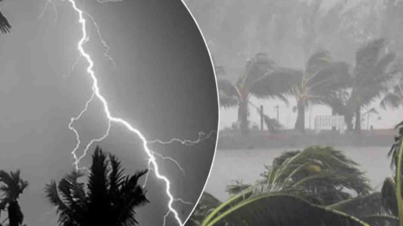রাতেই বিভিন্ন জেলায় ঝড়ের আশঙ্কা, সমুদ্রবন্দরে ৩ নম্বর সতর্ক সংকেত