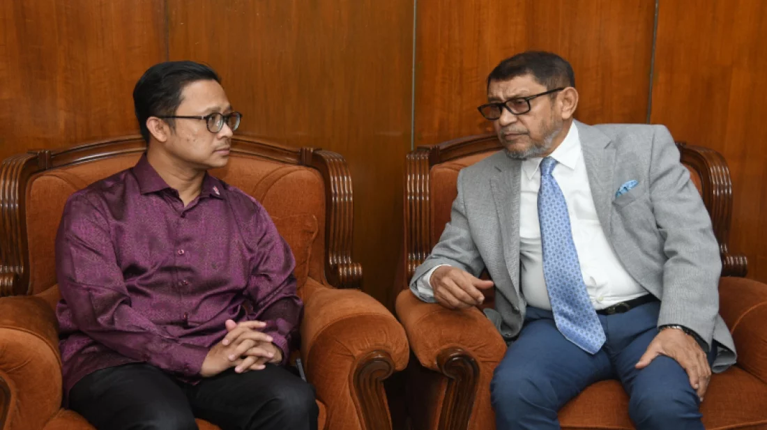 স্বাস্থ্যমন্ত্রীর সঙ্গে মালয়েশিয়ার হাই কমিশনারের সাক্ষাৎ