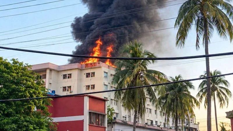 ময়মনসিংহ মেডিকেলে অগ্নিকাণ্ডের ঘটনা তদন্তে কমিটি গঠন
